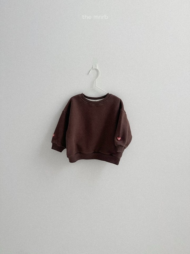 minirobe25wn_Heart Sweatshirt