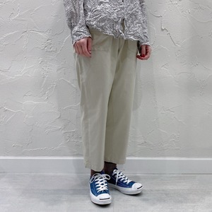 vm ストレッチツイル ワイドポケットパンツ