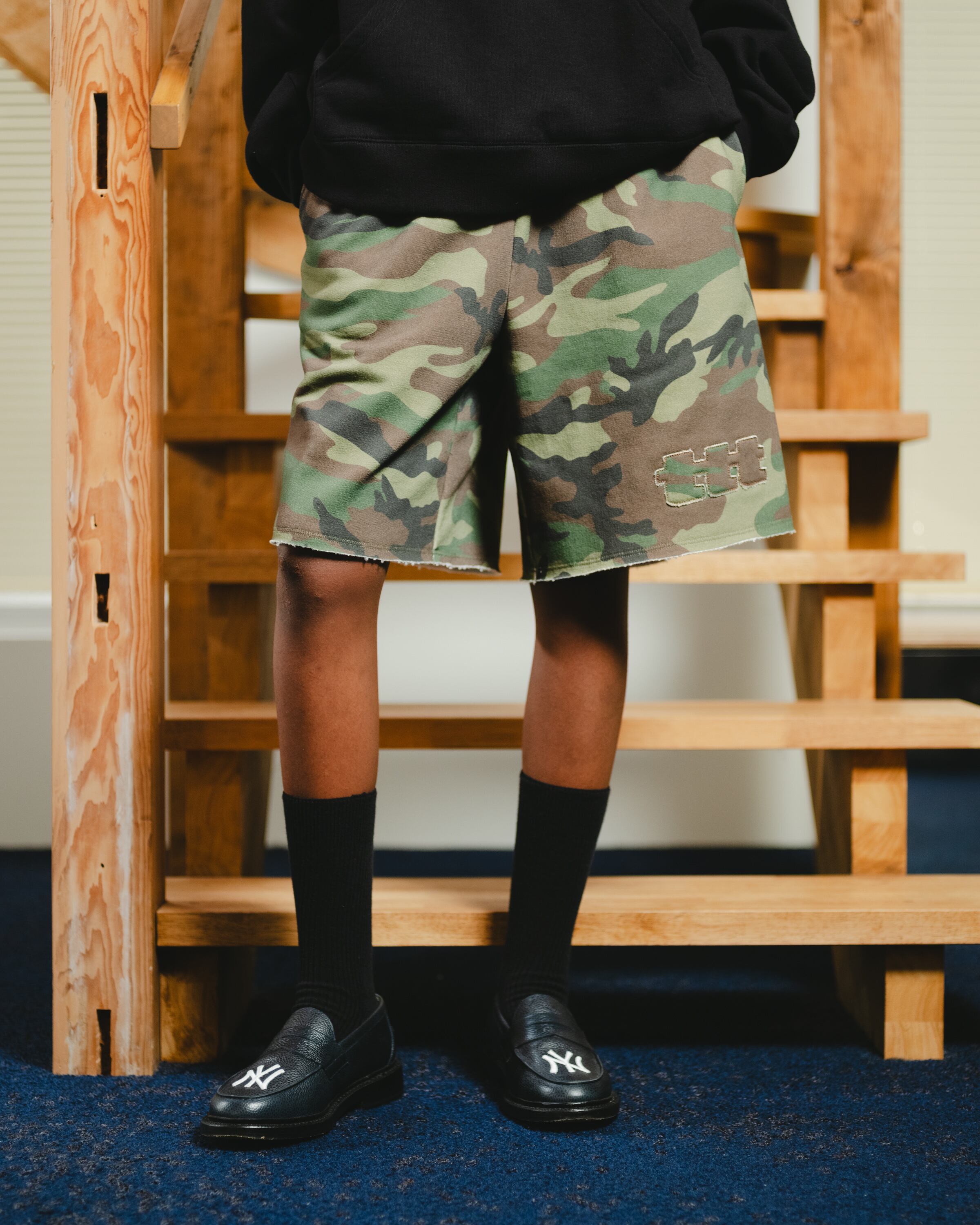 ttt logo sweat half pants（CAMO） | TTTMSW