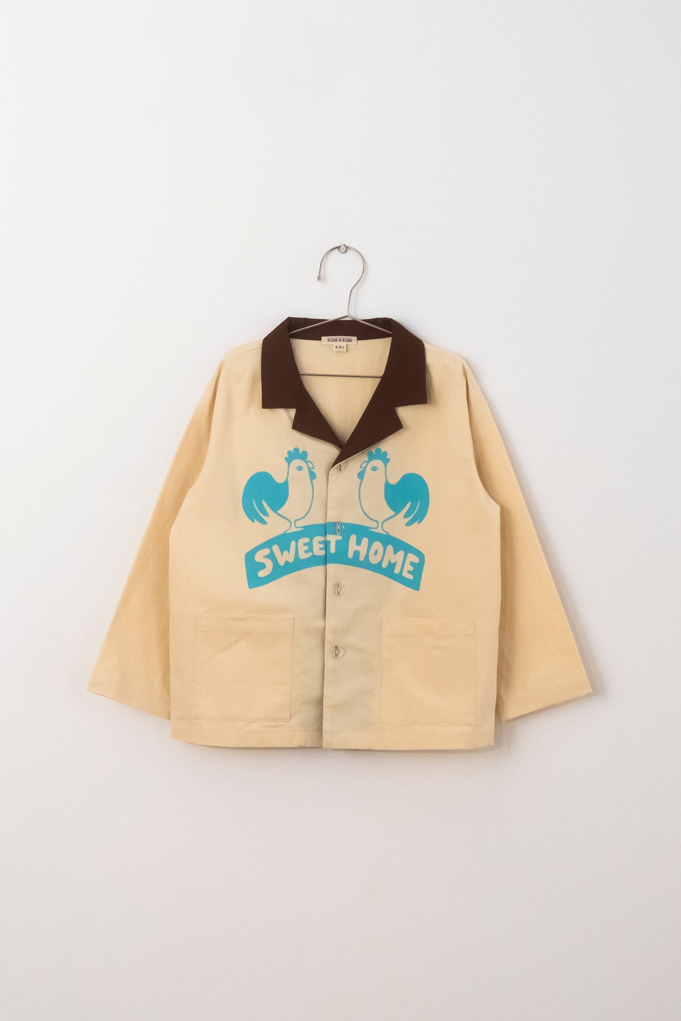 【 FISH & KIDS】25AW SWEET HOME SHIRT