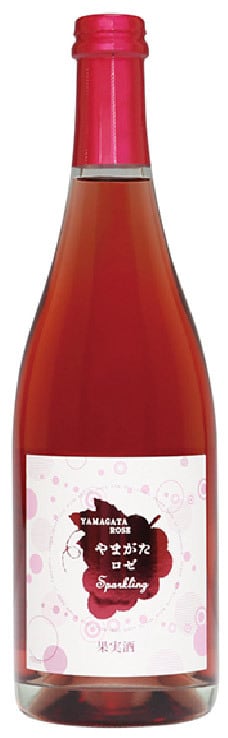 月山トラヤワイナリー「やまがたロゼスパークリング」750ml | 山形の