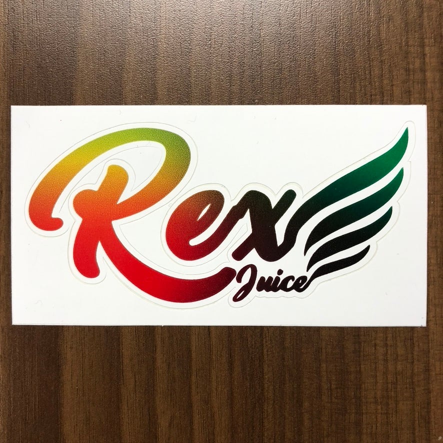 Rex Juiceオリジナルステッカー