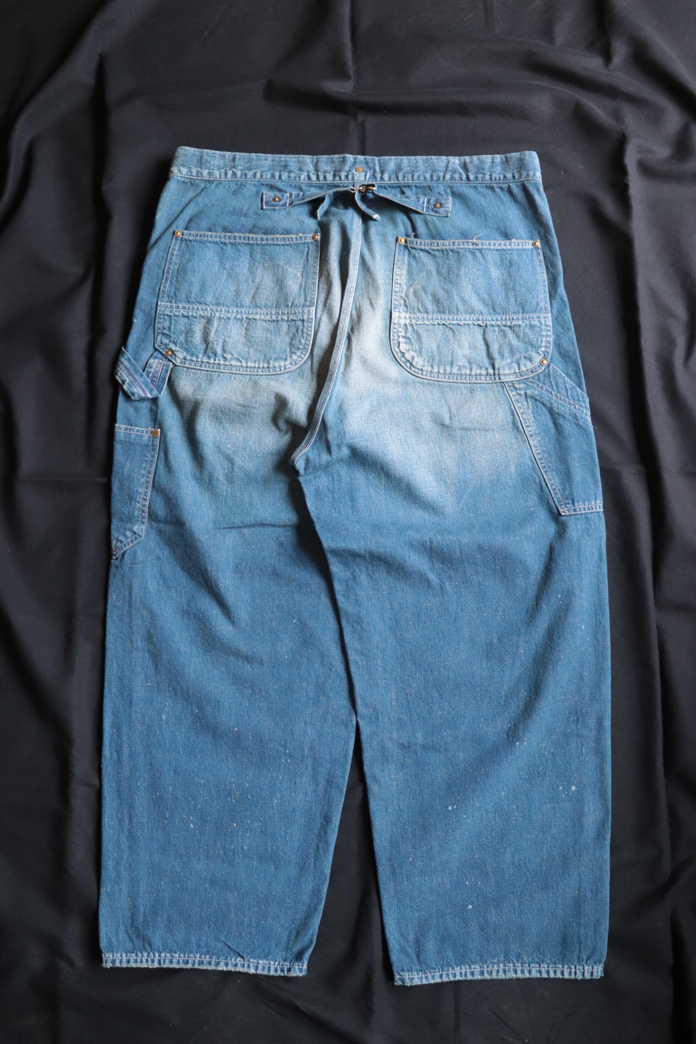 ANACHRONORM/アナクロノーム DENIM PAINTER EASY PANTS INDIGO(AGING