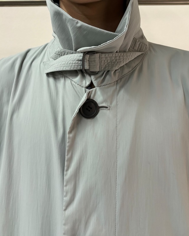 【90s ISSEY MIYAKE】super long soutien collar coat