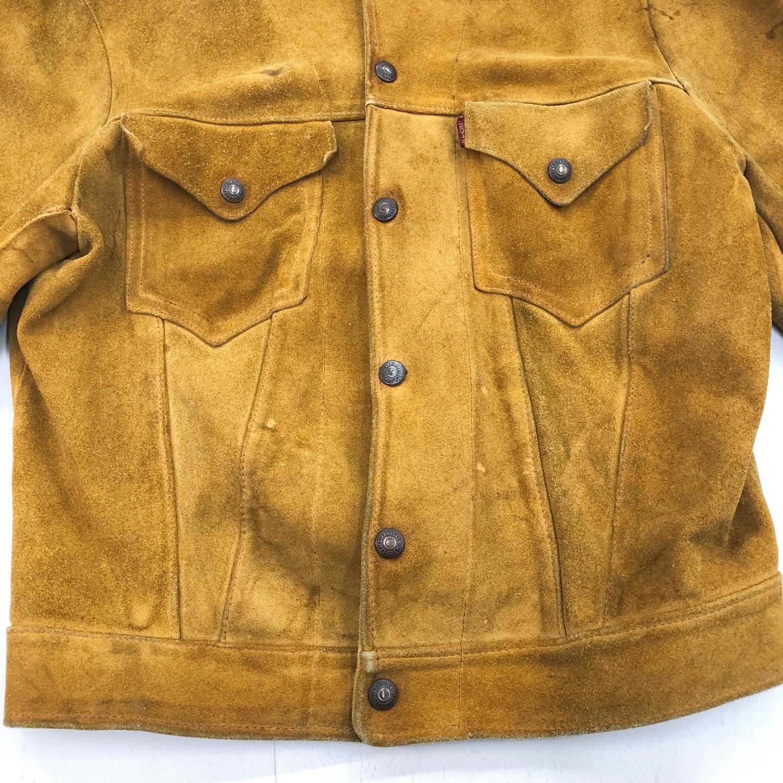 LEVI'S リーバイス 50- 60年代 ショートホーン BIG E スウェード