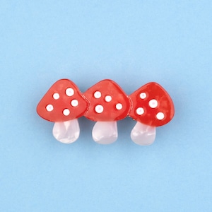 【Coucou Suzette  Autumn Tea Party collection -Mushroom hair clip-】