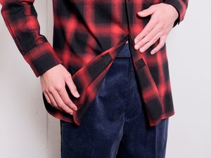 Livingstone（リヴィングストーン）・085M-463Y ・Red x Black Check  C/#65