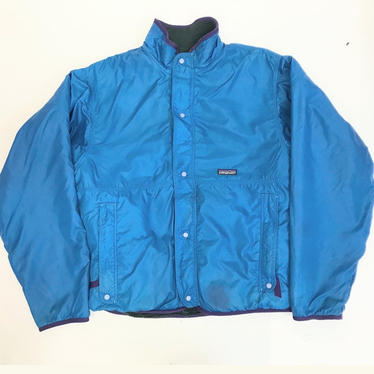 PATAGONIA パタゴニア 90年代 USA製 リバーシブル グリセードフリース ...