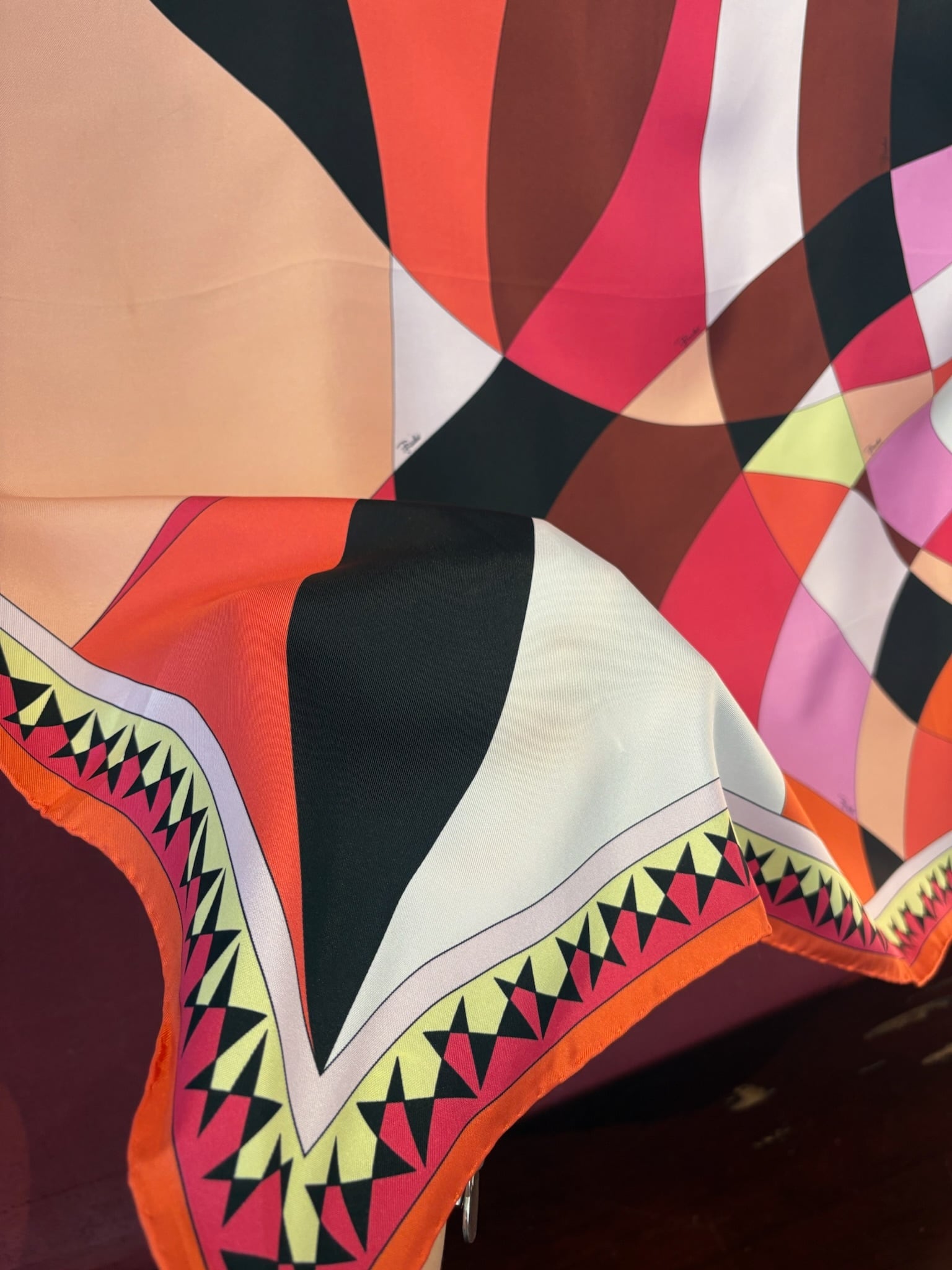 90‐00s EMILIO PUCCI シルクスカーフ | American Wave, Vintage Shop