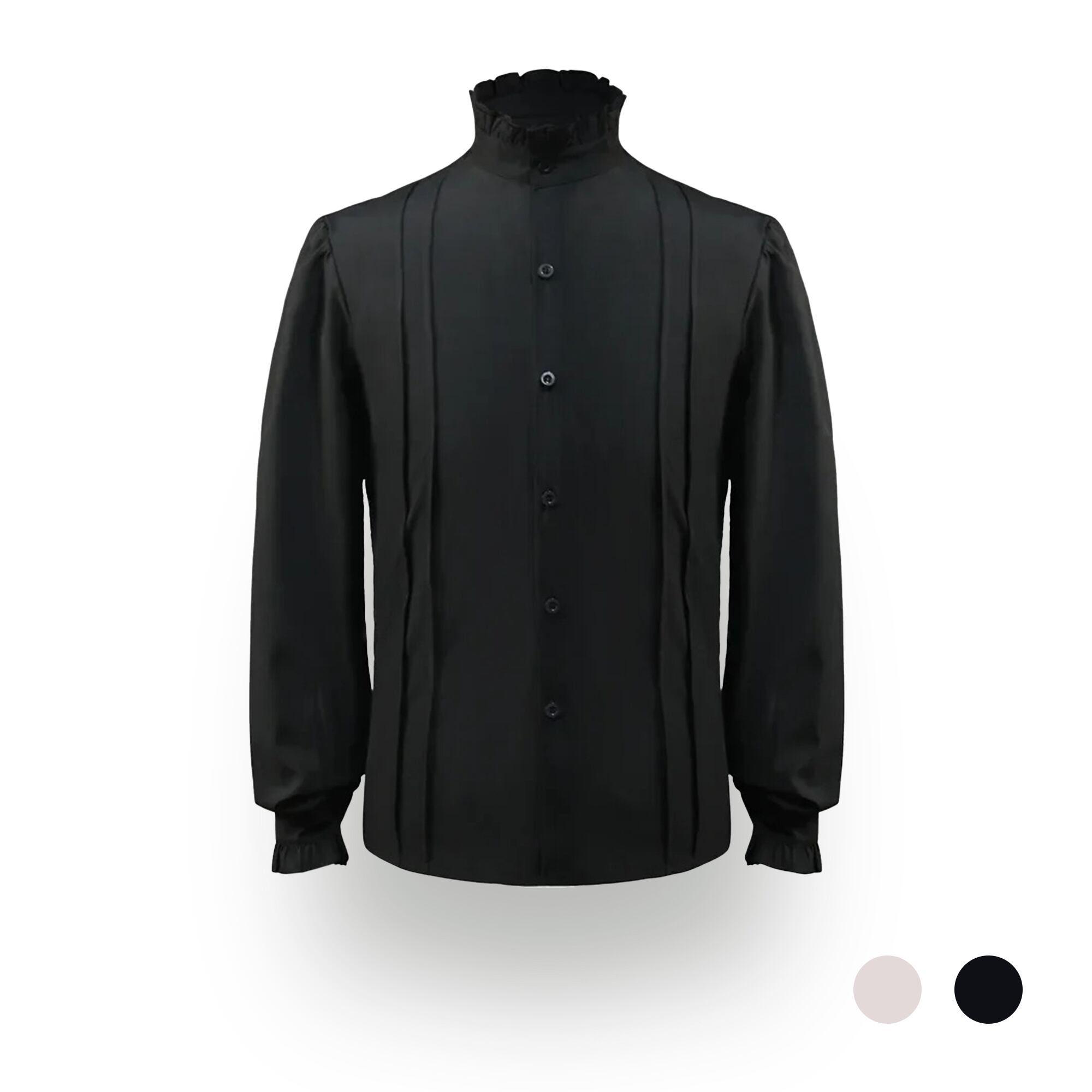 スタンドカラードレスシャツ_< 2:color >