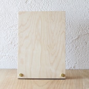 Wood Sign / ウッドプリントスタンド A4サイズ