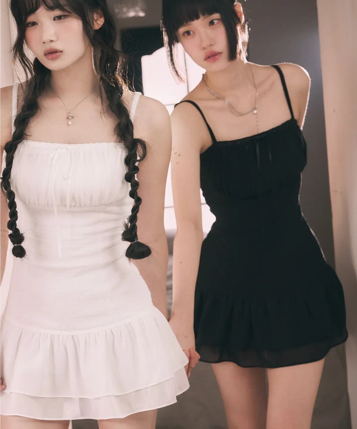 【韓国 reisemiya】FAIRY SHASHA MINI DRESS ☆IVE レイ 着用!!【REISE MIYA】Fairy Shasha Mini Dress