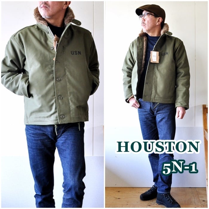 HOUSTON　N-1デッキジャケット(サイズ：36)