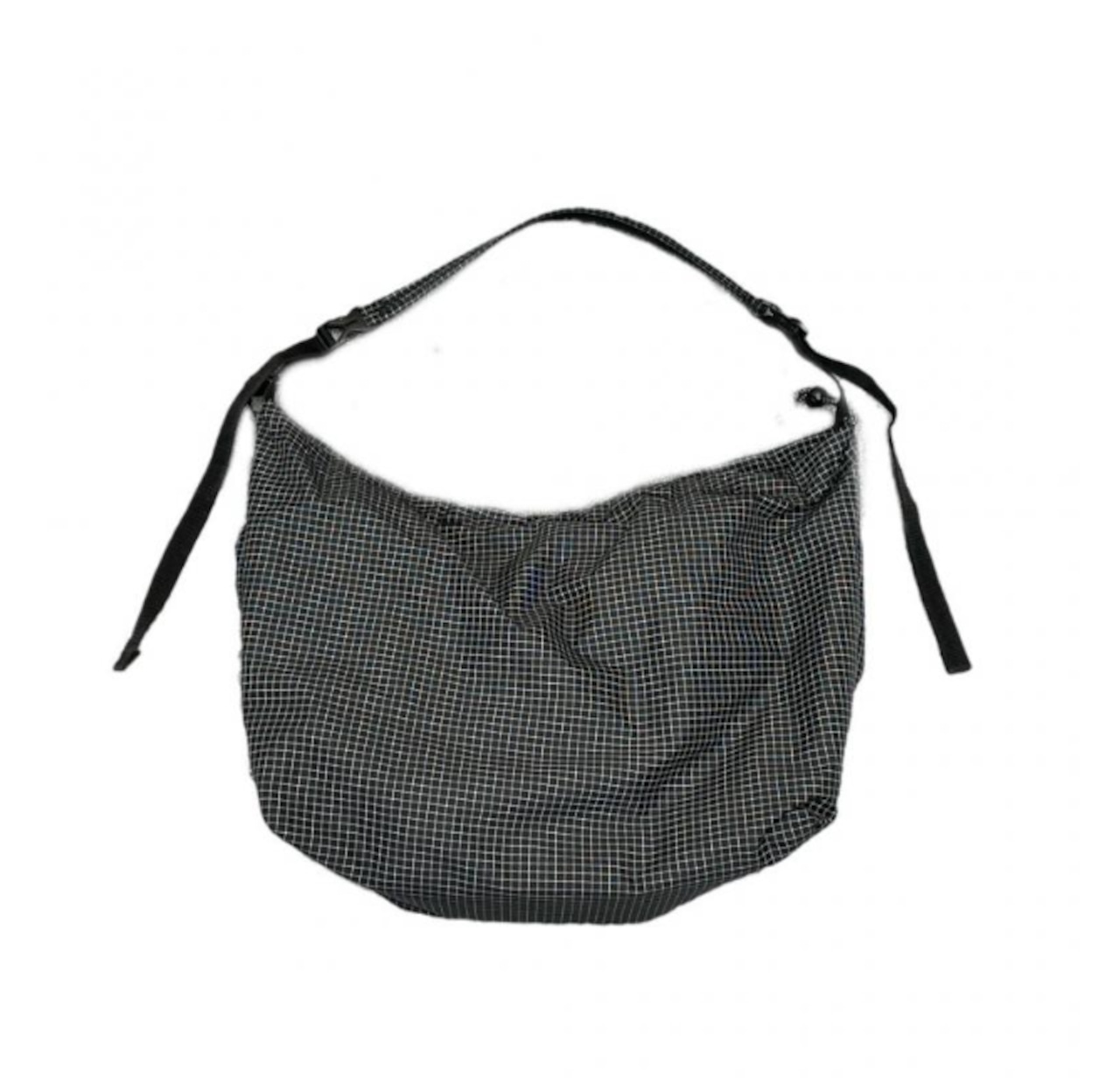 〈 MOUN TEN. 24SS 〉 drawcord gym bag "ジムバッグ" / black