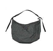 〈 MOUN TEN. 24SS 〉 drawcord gym bag "ジムバッグ" / black