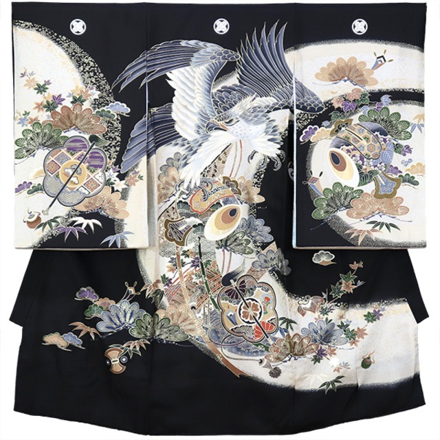 男の子産着【正絹】 AL0019