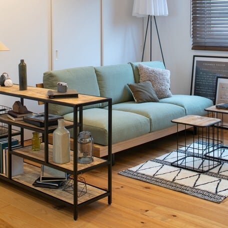 ienowaソファーブラックパール