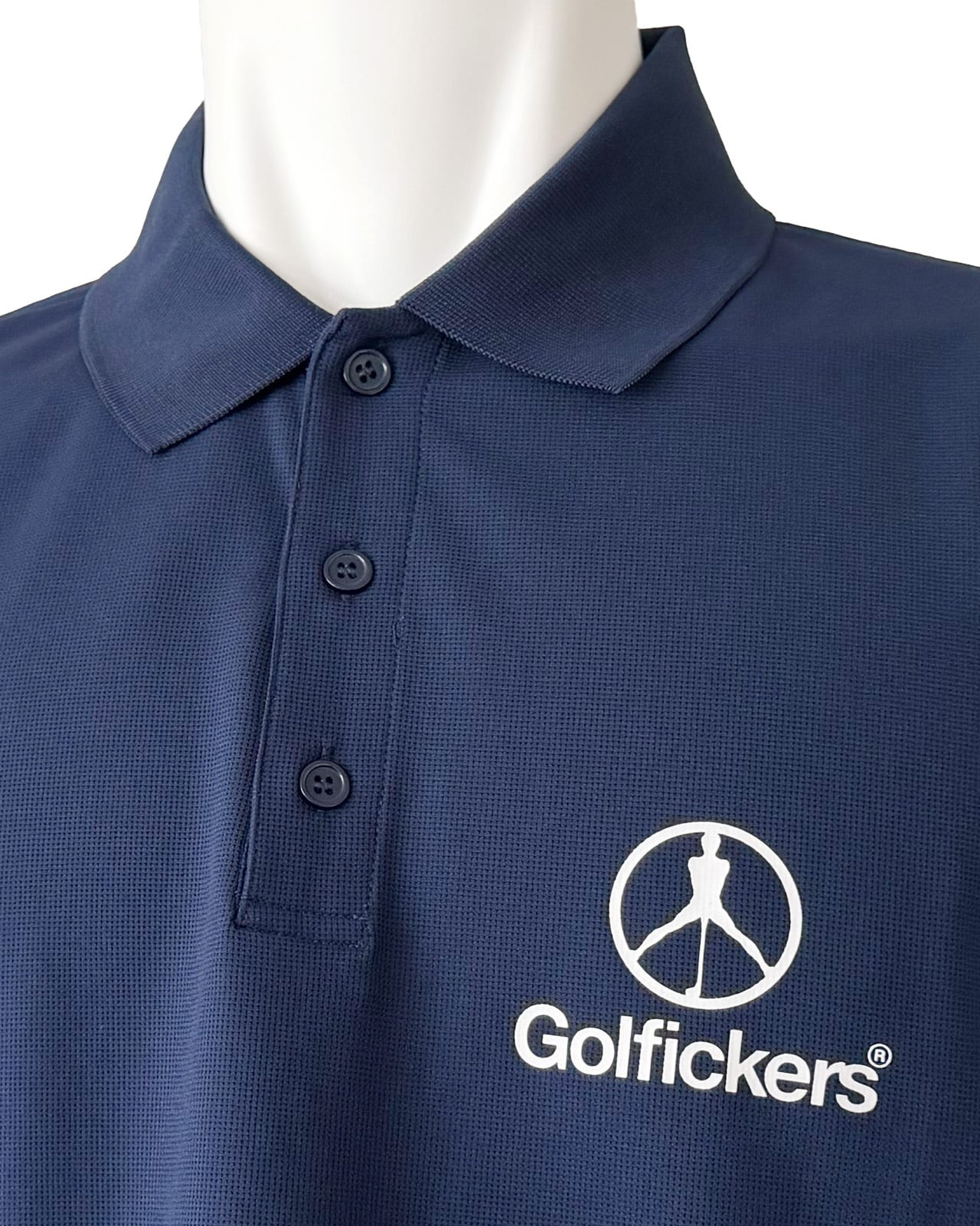 HOLE 672] UVカット & COOL シャツ -Navy- | Golfickers