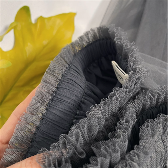 【Tea Tree】レイヤードチュールスカート 2set 3color 10866