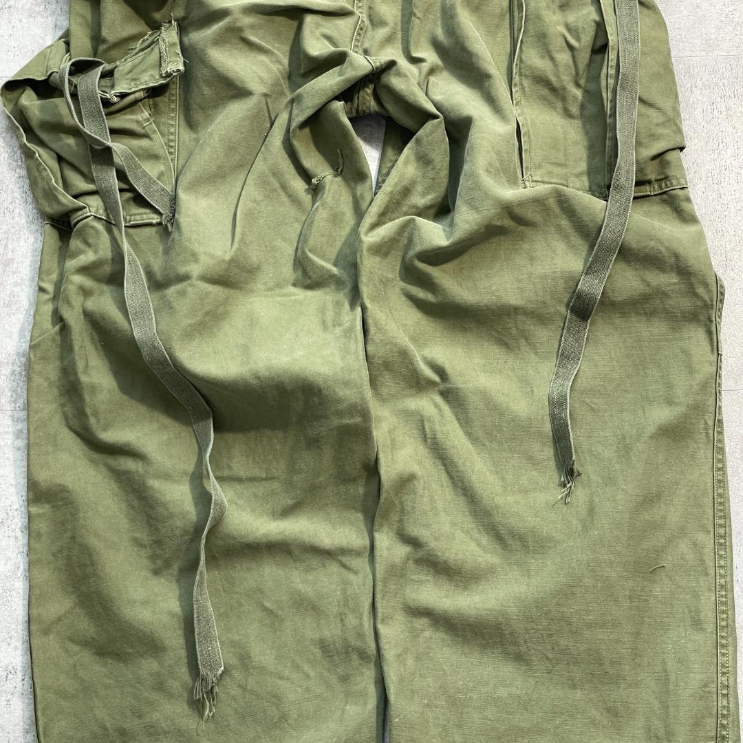 50s アメリカ軍 実物 M-51 フィールド カーゴパンツ SMALL | ib2