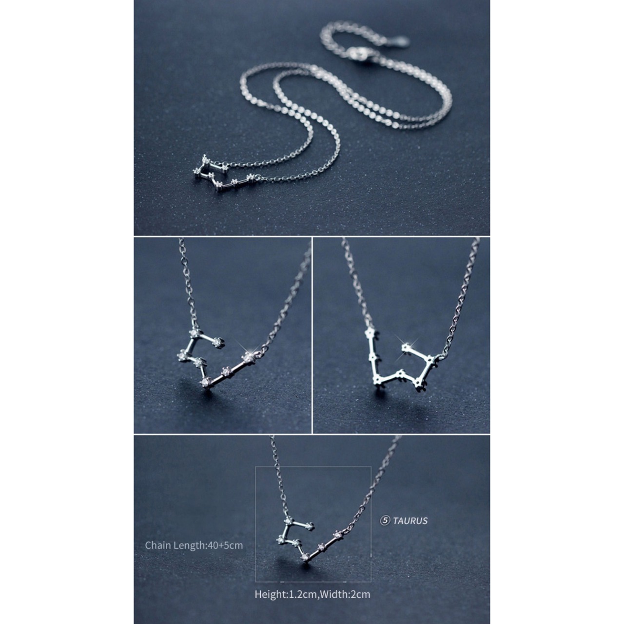 ゾディアック・エンチャント  星座のネックレス　M23409