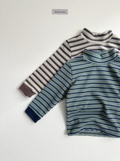 〖取寄〗韓国子供服 / 26winter / Digreen / ミックスタートルネックT / キッズ / 冬服 *S~2XL*
