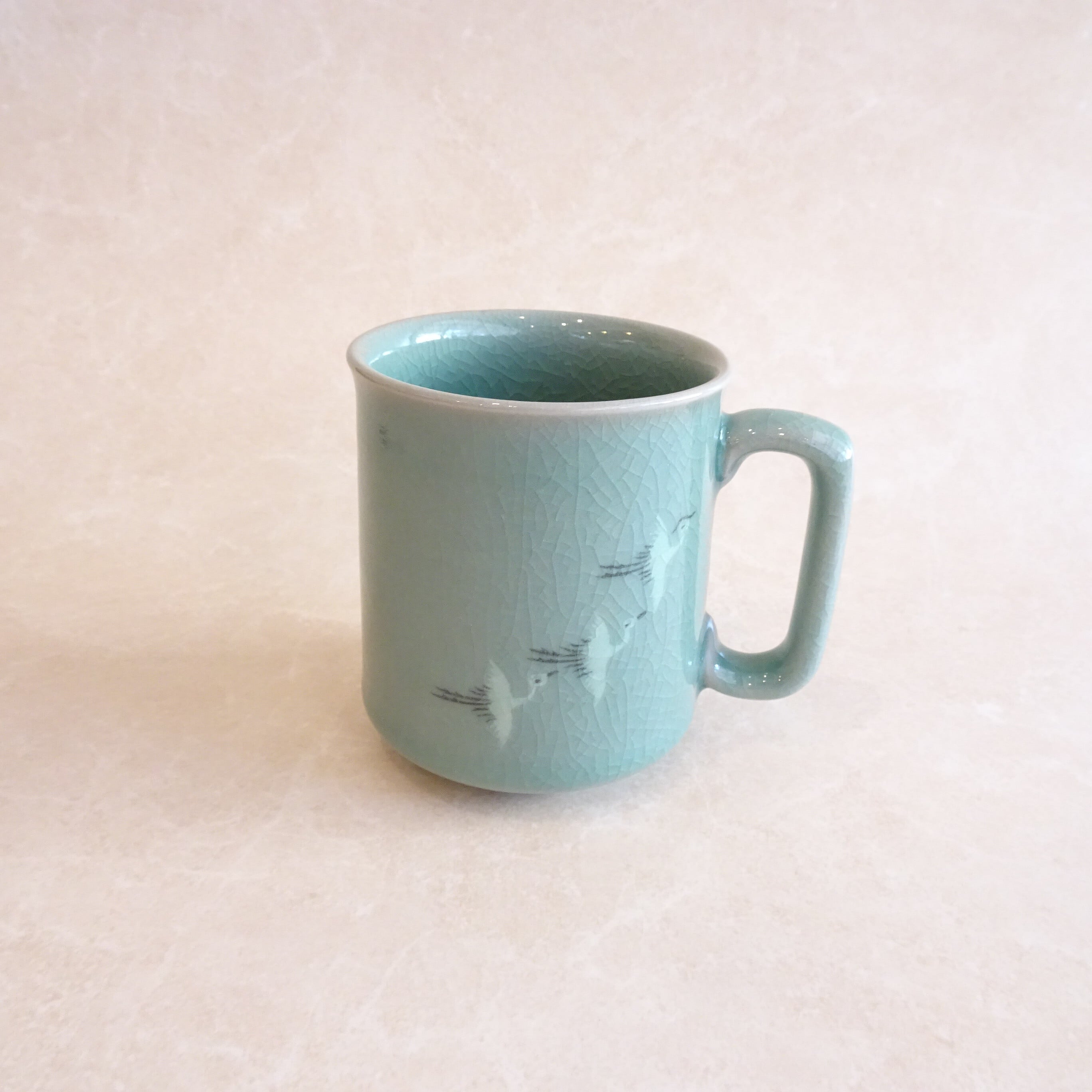 韓国青磁のマグカップ | 純喫茶家具の村田商會