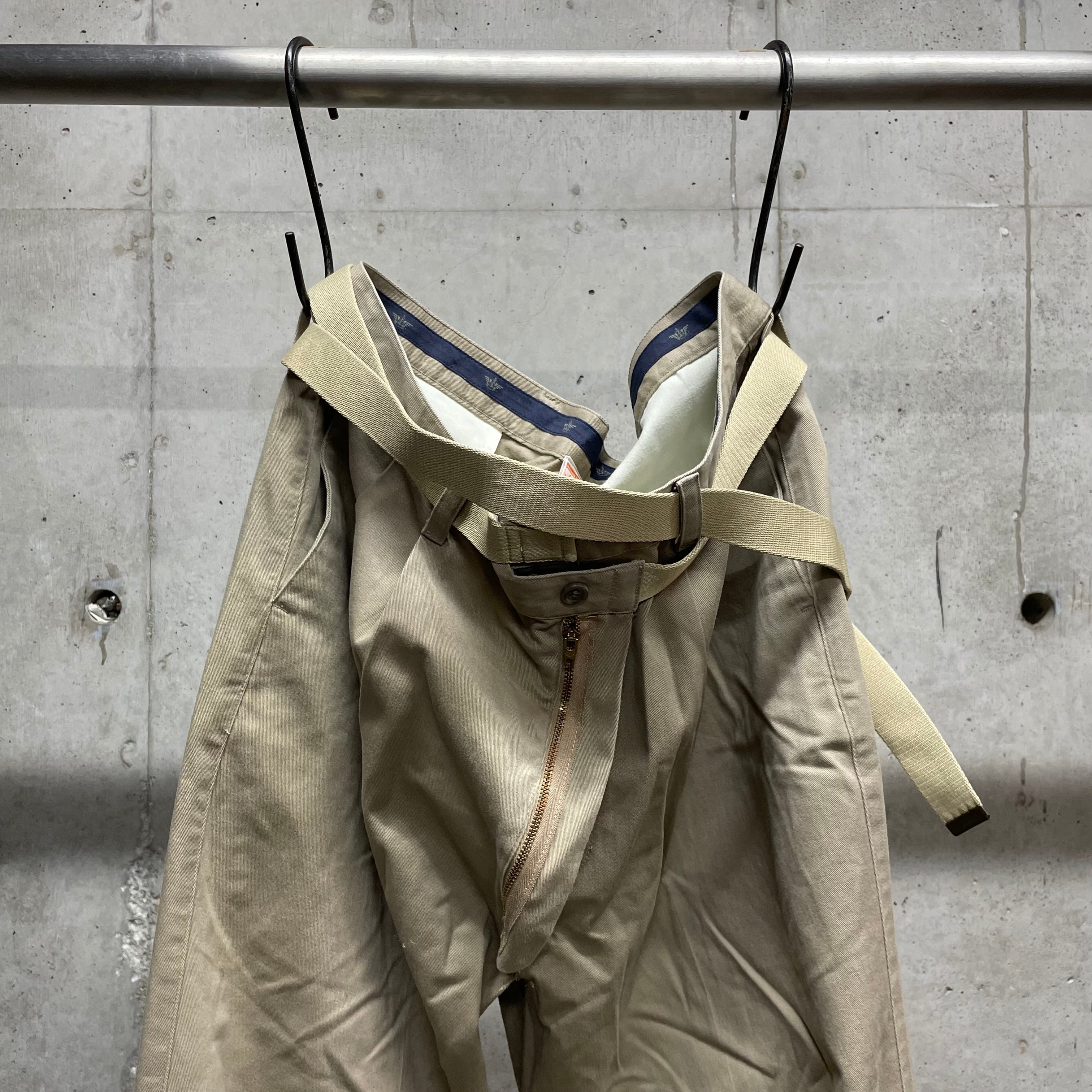 MAISON EUREKA】Ex.VINTAGE REWORK CHINOS_BEIGE(S) | marfa store