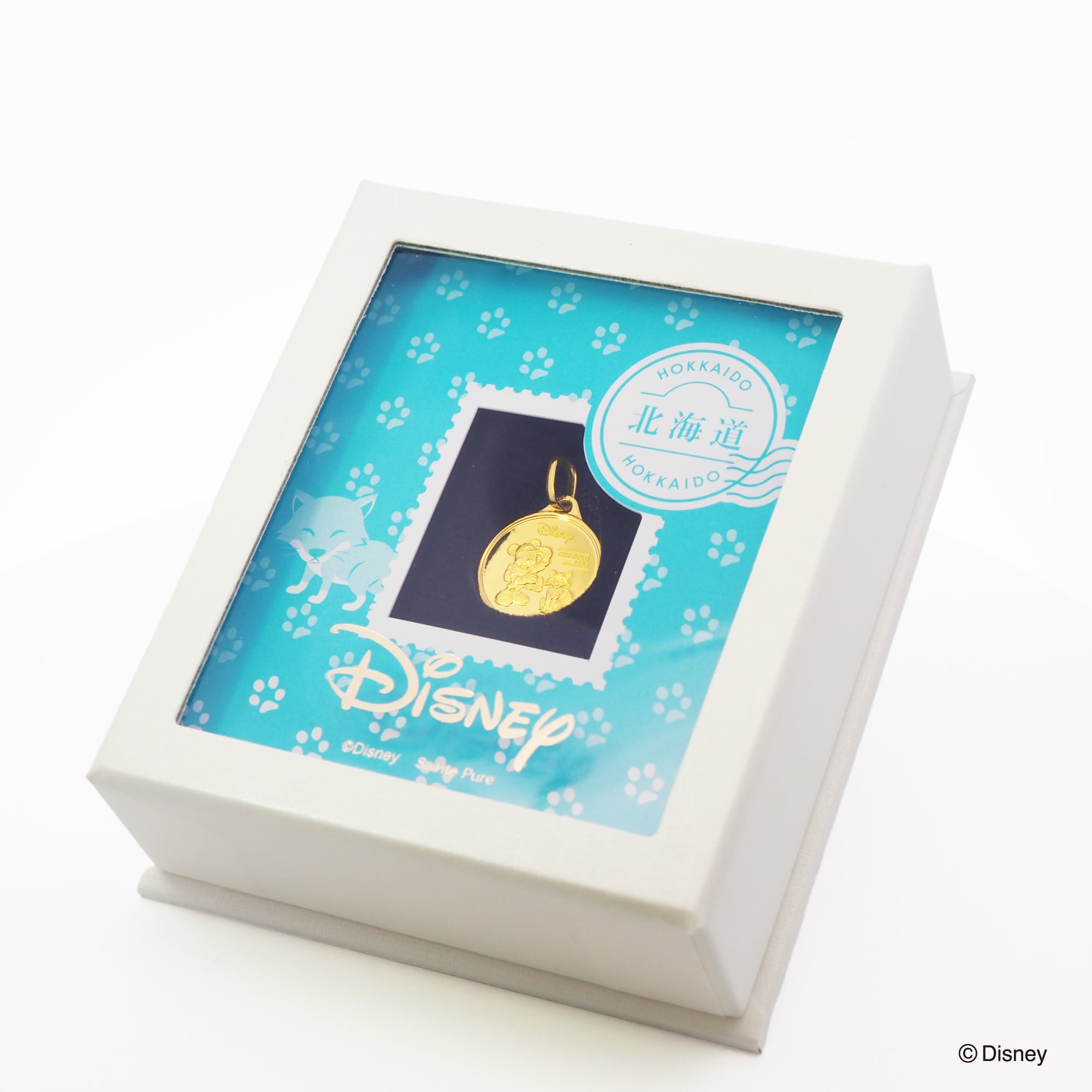 Disney 純金ミッキーマウスメダル型ペンダント | 宝石の玉屋