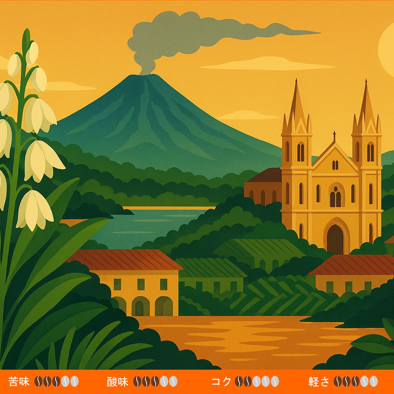 044 エルサルバドル/サンタマリア農園 ブルボン ウオッシュド 100g