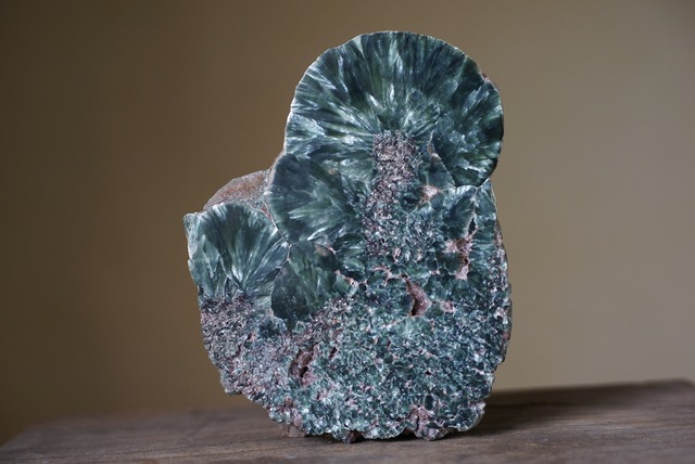セラフィナイト 緑泥石 Seraphinite Slab