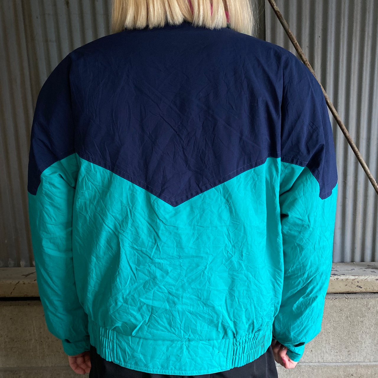90年代 Eddie Bauer エディーバウアー GORE-TEX ナイロン ダウン 