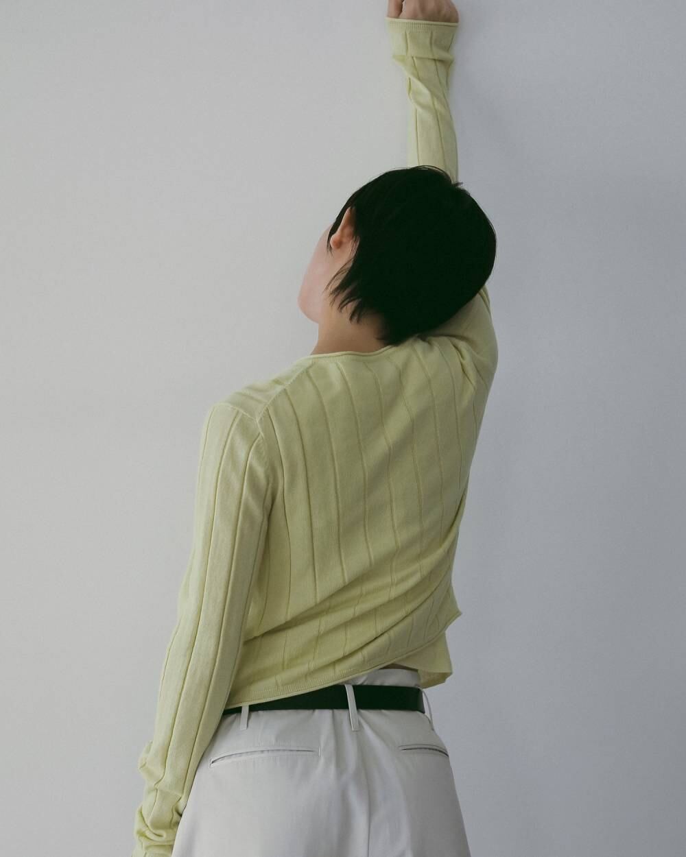 anuke 】Cotton Layered Cardigan | valance 福井｜レディース
