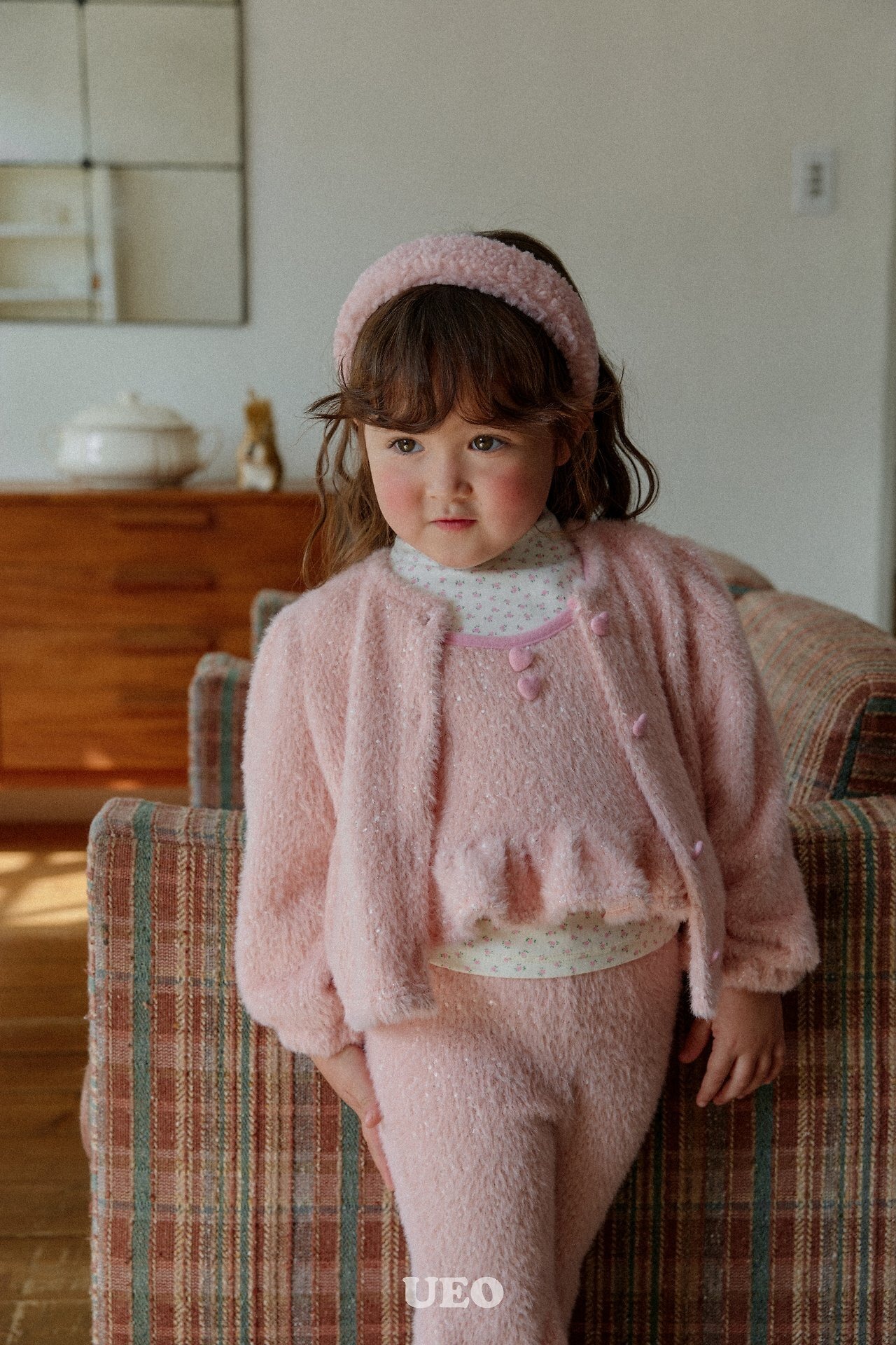UEO［取寄］popo heart cardigan set 26winter