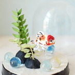 ◌金魚の涼飾り◌ アズマニシキ(東錦)　和紙アクアリウム／和紙インテリア