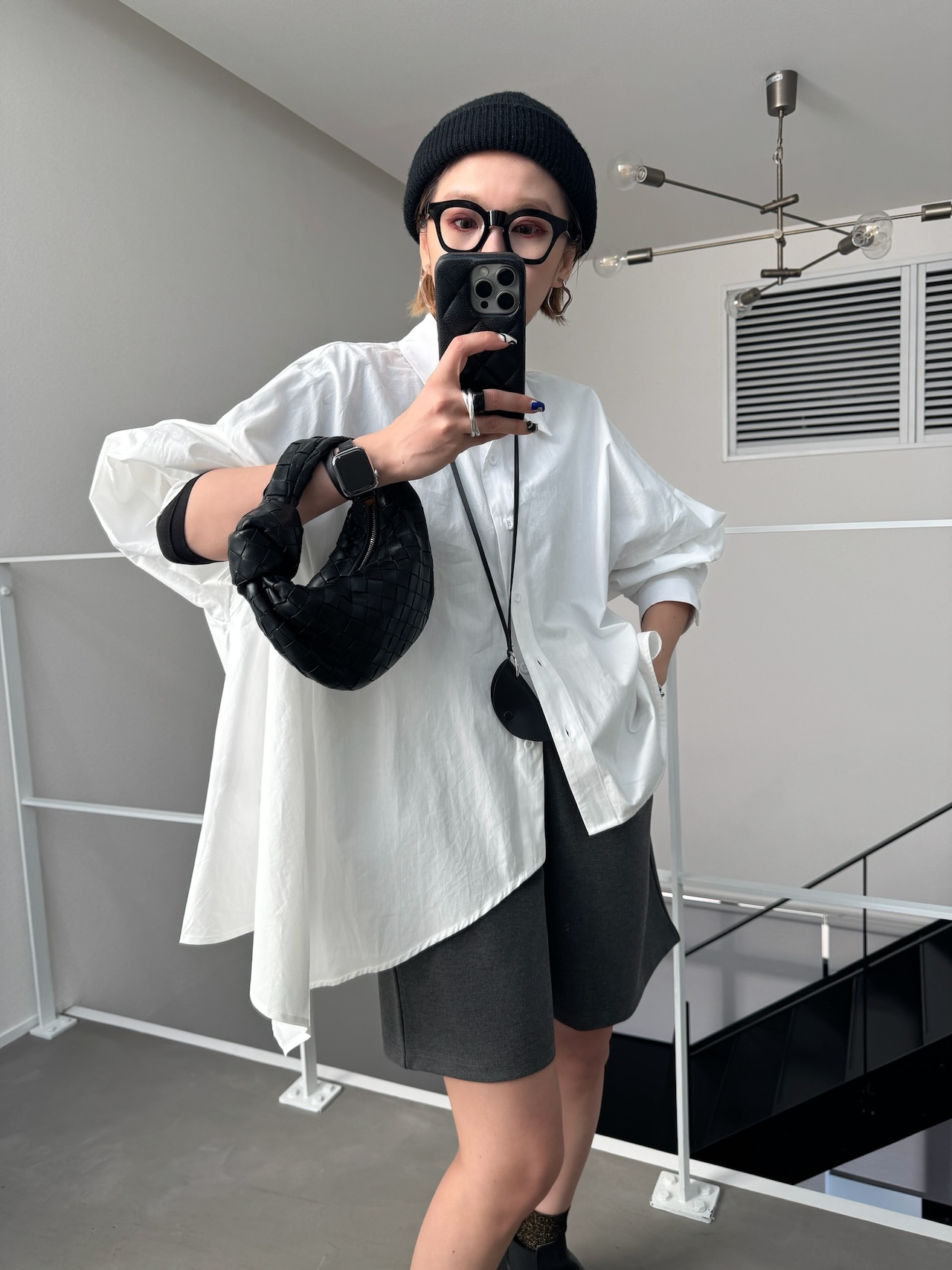 ハーフタックPT/チャコールグレー