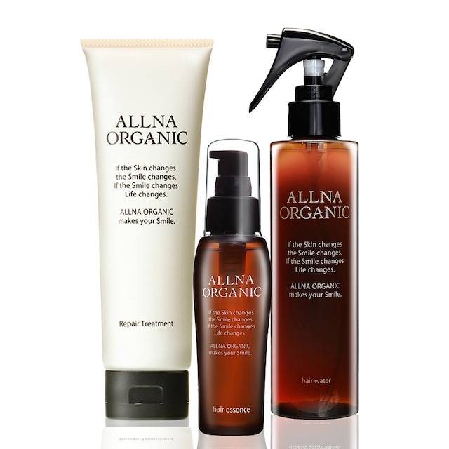 ALLNA ORGANIC【ヘアケア スペシャル3点セット】ヘアオイル ヘアウォーター リペアトリートメント ギフトセット