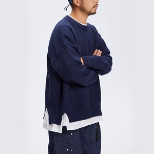 ★FAKE TWO PIECE SWEATER　　　A0835