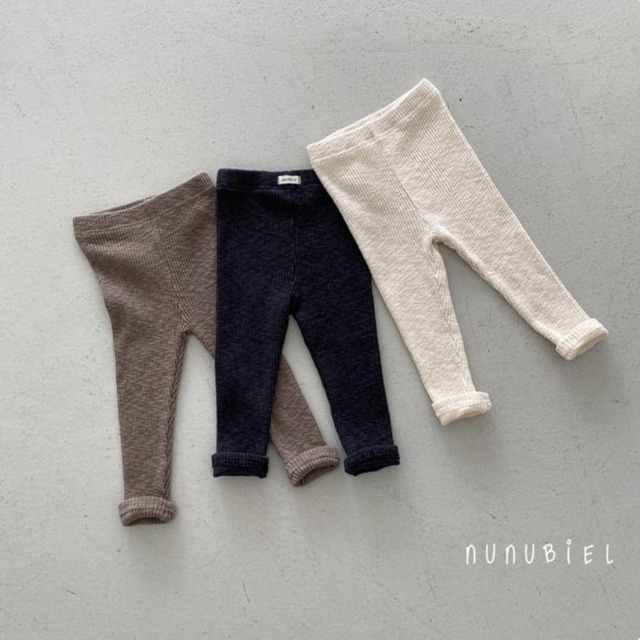 【取寄】nunubiel｜cinnamon leggings｜シナモンレギンス｜XS-XL｜kids｜26 autumn