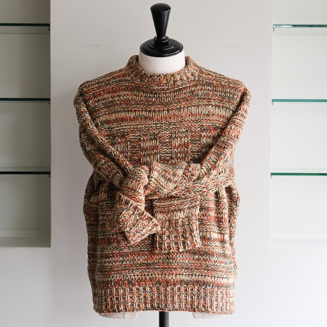 70s Campus Kodel Blended Chunky Sweater