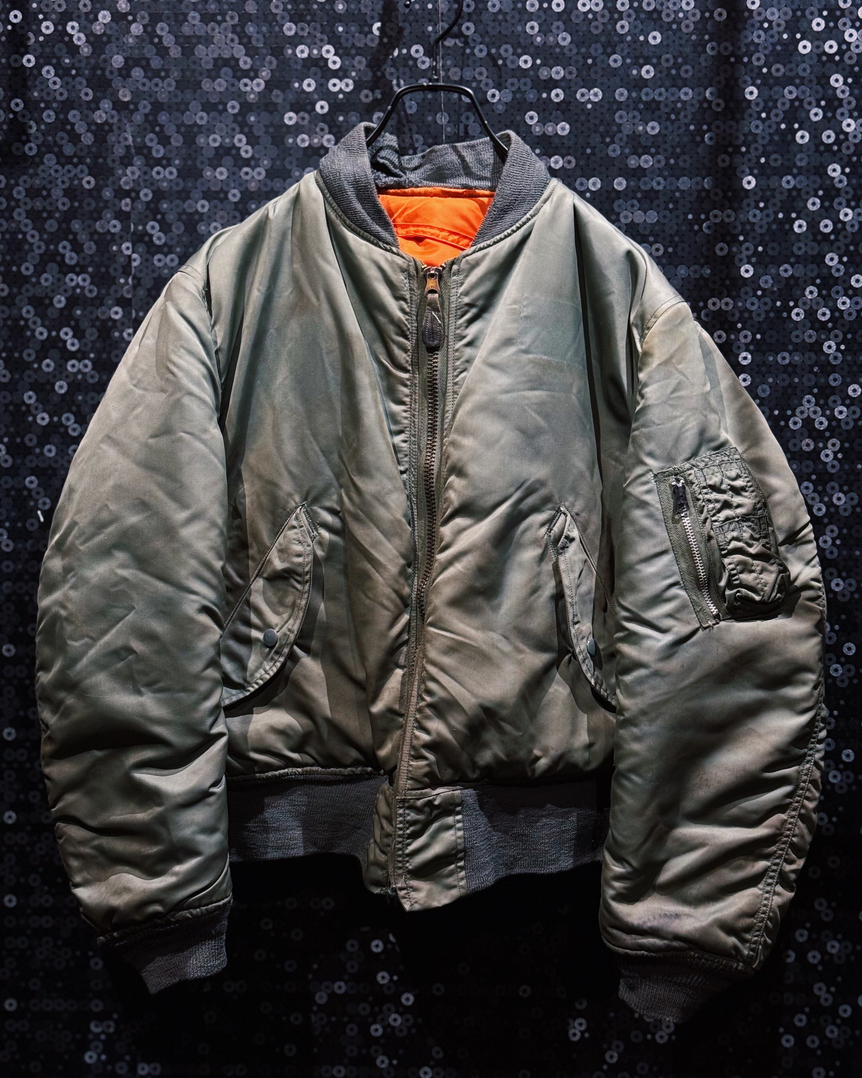 【ÆIEM】"70’s U.S. Air Force"vintage L-2B Flight Jacket – Rare Reversible Orange Lining