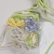 < hiruneknit > omamori pochette