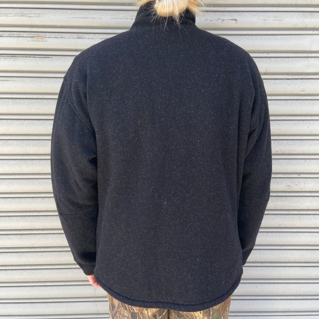 00s アークテリクス ウールカシミア混ジャケット ブルゾン ブラック L