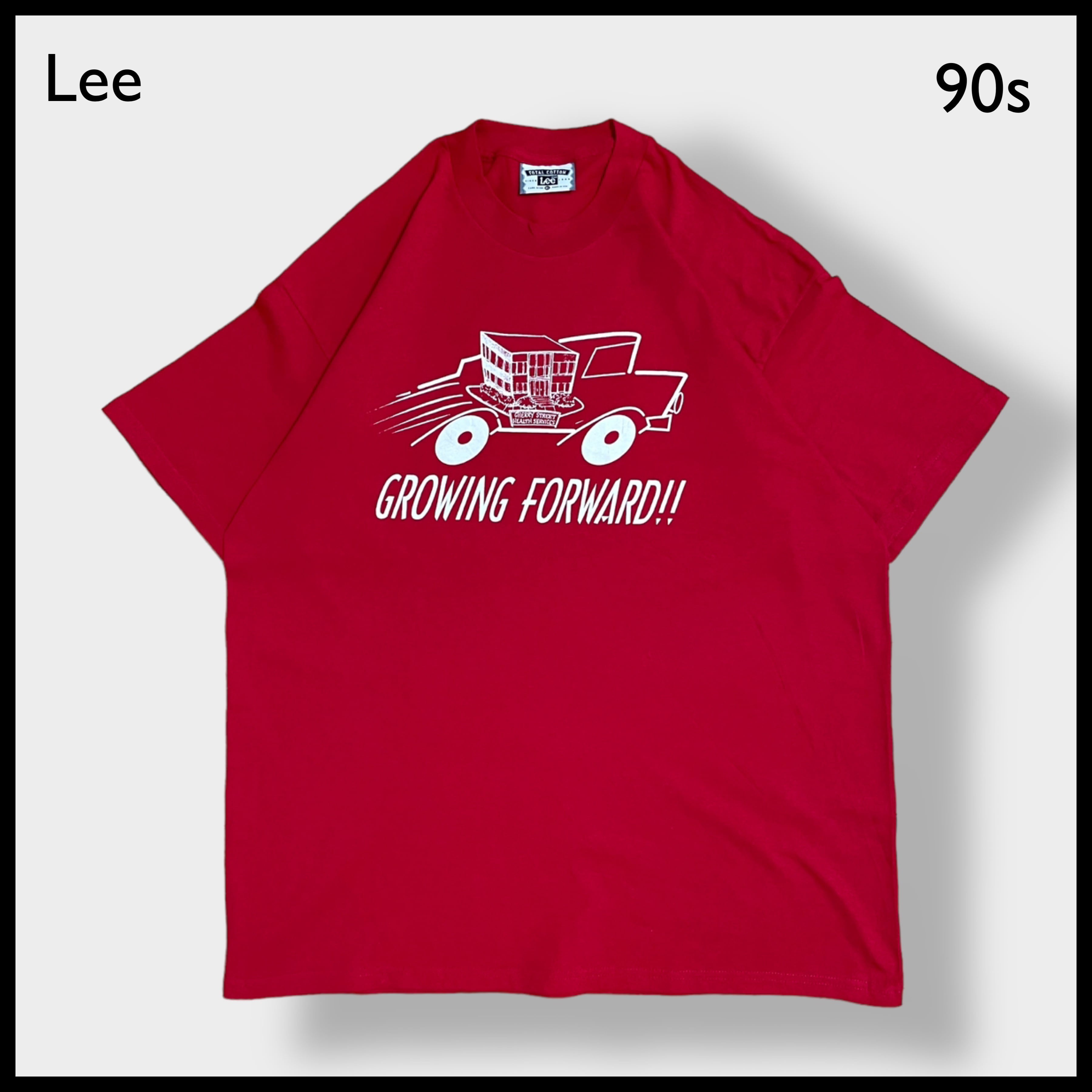 Lee】90s USA製 ロゴ プリント Tシャツ 半袖 X-LARGE ビッグサイズ ...