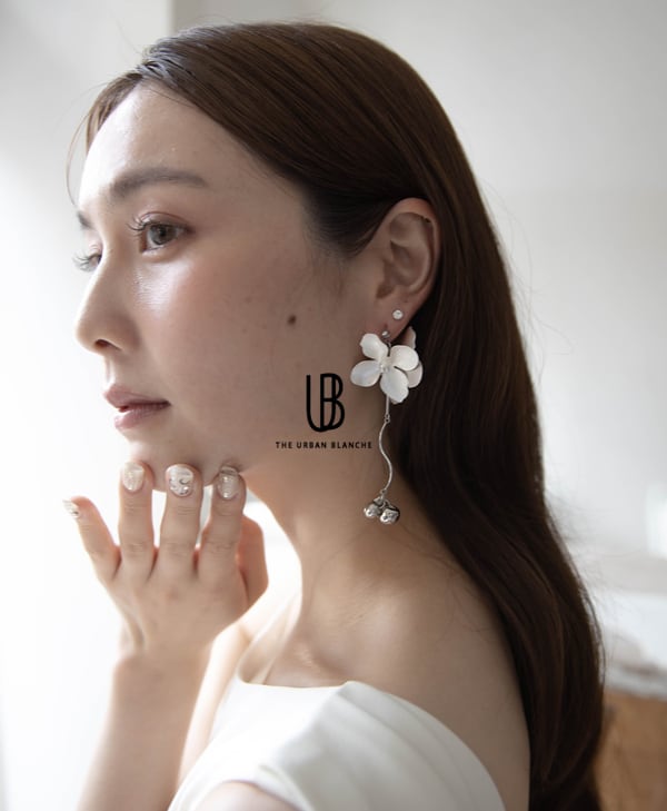 NEW】 フラワーパール イヤリング/ピアス 商品番号： AC0074 東京