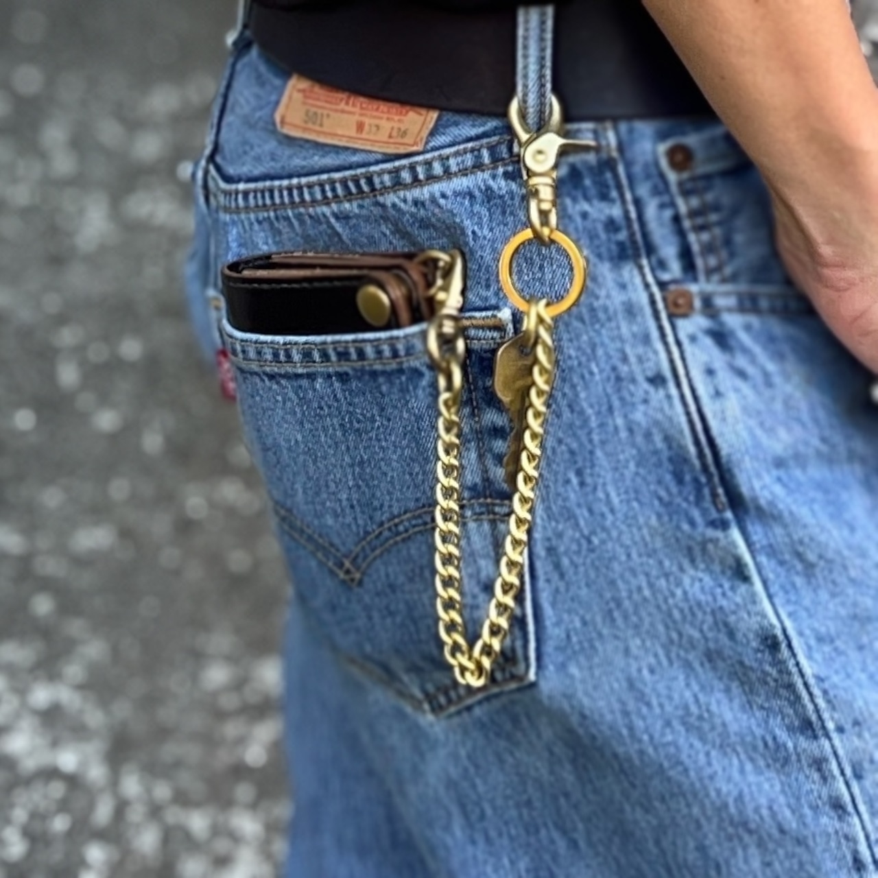 【カスタムオーダー Wallet Chain-01】