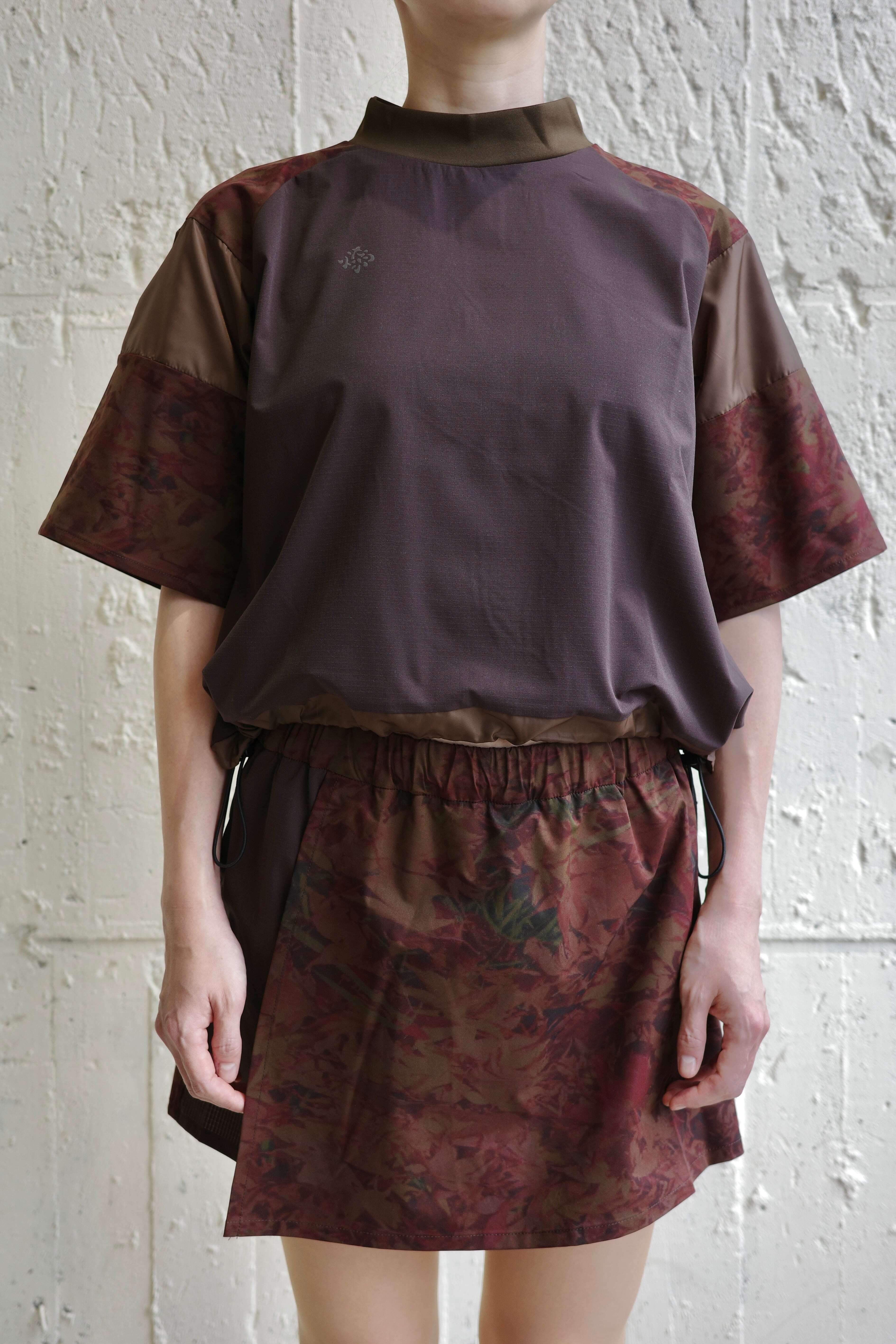 RYOGEN(リョウゲン) 24FW DEADLEAF DOCKING RUN SKIRT | play field