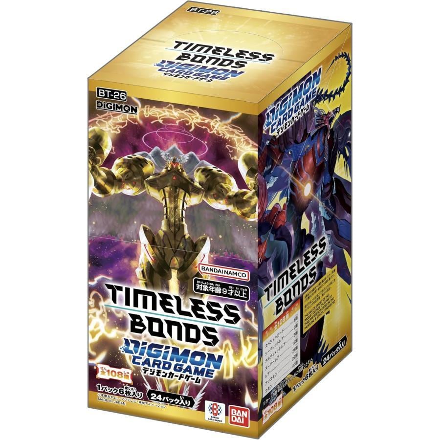 【未開封BOX】デジモンカードゲーム TIMELESS BONDS BT-26 デジモンカードゲーム ブースターパック TIMELESS BONDS【BT-26】BOX
