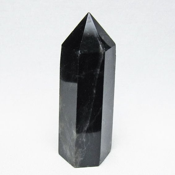 黒水晶 六角柱 モリオン ポイント 置物 一点物 142-11253 | 天然石