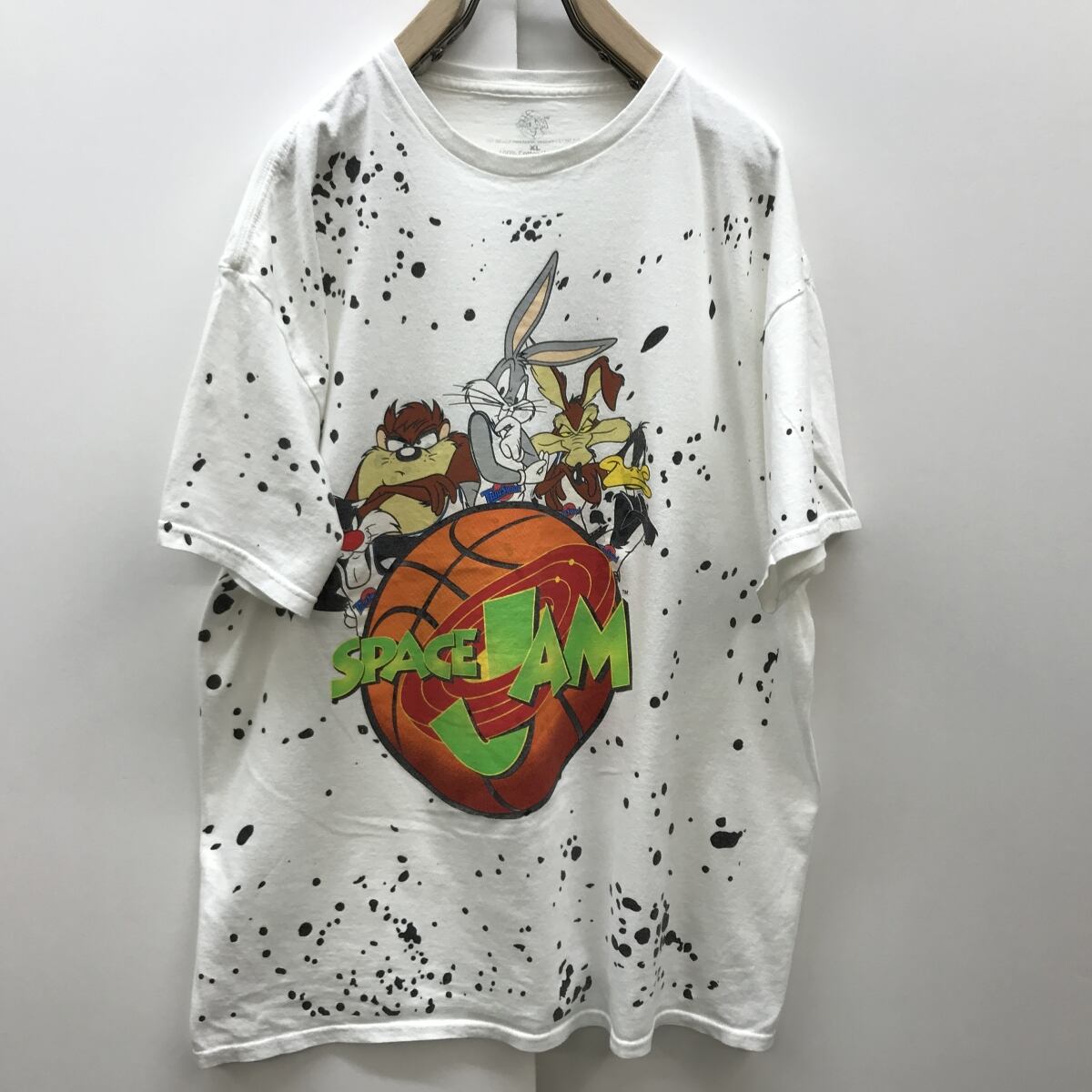 ルーニーテューンズ space jam バックスバニー シルベスター tシャツ